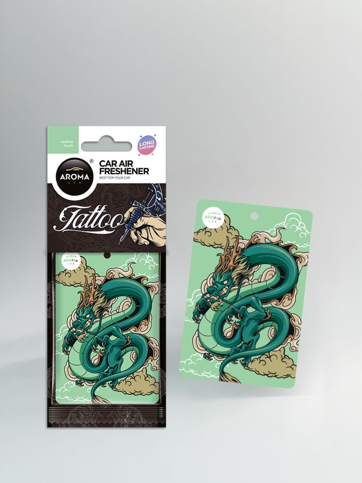 Aroma Car Tattoo Leather Touch