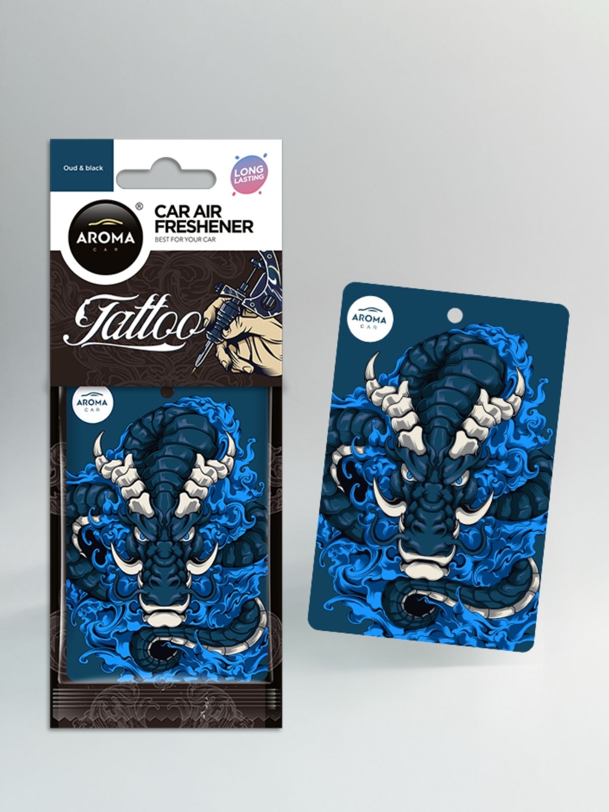 Aroma Car Tattoo Oud & Black